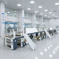 Ligne de production de carton ondulé FFG entièrement automatique 3, 5, 7 plis, machine d'impression et de découpe de boîtes en carton
