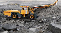 Foreuse hydraulique monotractée Kaishan KJ311 pour le forage souterrain, diamètre de perçage 32-102 mm, section 7-35 m²