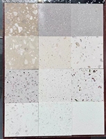 Dalle artificielle de pierre de terrazzo pour comptoir, escalier, carreaux de sol