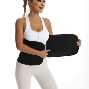 Sauna sudor cintura entrenador Cincher cinturón Control de barriga sudor <span class=keywords><strong>faja</strong></span> entrenamiento Delgado vientre Sauna cintura recortador entrenador corsé cinturón - Product Image 4