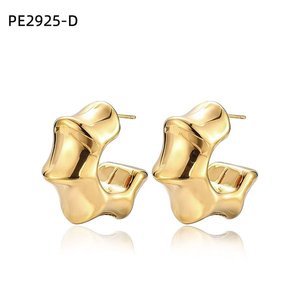 Amy Amy Fashion <b>Cuff</b> <b>Earrings</b> PE2925 Silver Plated Geometric Women's Party Jewelry - Product Image 2