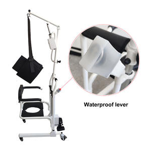 Silla de Inodoro con Ruedas Senyang Medical, Silla Elevadora Hidráulica, Silla de Transferencia para Pacientes de Enfermería - Product Image 4