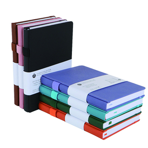 สมุดโน๊ตหนัง PU นิ่มพิมพ์โลโก้ A5 - Product Image 1