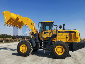 High Quality Excavator Loaders <b>Clamp</b> <b>Wheel</b> Loader 5ton Frond End Loaders with Strong Rock Bucket - Product Image 6