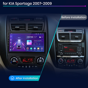 Junsun V1 RU Stock Wireless CarPlay per <span class=keywords><strong>Kia</strong></span> <span class=keywords><strong>Sportage</strong></span> 2 2007-2009 Android Auto navigazione GPS autoradio multimediale autoradio - Product Image 2