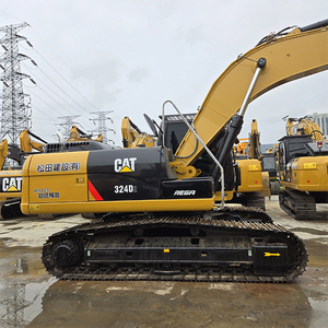 Excavatrice hydraulique sur chenilles pas chère à vendre CAT 324D2 324D2L 324D excavatrices de taille moyenne 24 tonnes 324d Vente d'excavatrices d'occasion - Product Image 3