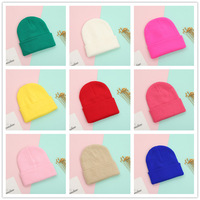 Gorros de Punto para Bebé Otoño-Invierno 2025, Gorros de Lana Rizados Cálidos en Colores Pastel para Niños y Niñas