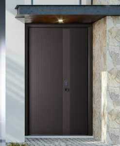 <span class=keywords><strong>Porte</strong></span> <span class=keywords><strong>d</strong></span>'<span class=keywords><strong>entrée</strong></span> extérieure commerciale moderne avec construction en acier et alliage <span class=keywords><strong>d</strong></span>'aluminium - Anti-effraction pour villa et centre commercial - Product Image 2