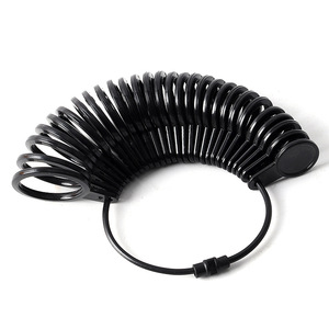 Ring Sizer Plastic Measuring Tool For Ring Making Round Jewelry Tools Equipment Size <b>Gauge</b> - Product Image 1