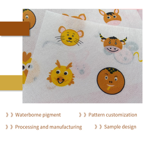 Autocollant de masque facial de dessin animé, masque facial animal, matériau de soin topique, autocollant <span class=keywords><strong>d</strong></span>'impression couleur, patch anti-boutons - Product Image 6