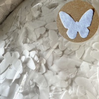 Papier de soie en gros pour mariage, confettis, papier de soie blanc, bleu, rose, papillon, décoration de fête