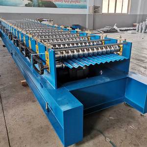 Hochwertige Huatong Stahl-Dachblech-Formmaschine mit 5,5 kW Motor PLC 380V Einfach zu Bedienen für Vorgefertigte Konstruktionen - Product Image 3