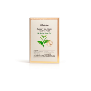 JMsolution ReLeaf Mild Acidic Tea <b>Tree</b> Mask 70% Extract Acne Care Facial Sheet Mask - Product Image 2