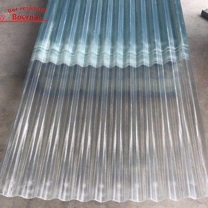 Cường Độ Cao Chi Phí Hiệu Quả Rõ Ràng Nhựa Polycarbonate / PC Sóng Trong Suốt Tấm Lợp Cho Nhà Kho - Product Image 1