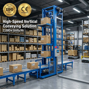 Convoyeur vertical à grande vitesse intégré ASRS pour entrepôt stéréoscopique intelligent et flux logistique automatisé - Product Image 2