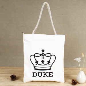 <span class=keywords><strong>Bolso</strong></span> De Lona De algodón reciclado ecológico para mujer, <span class=keywords><strong>bolso</strong></span> De compras De moda con logotipo y cierre De bloqueo, <span class=keywords><strong>Bolso</strong></span> De Lona para mujer - Product Image 2