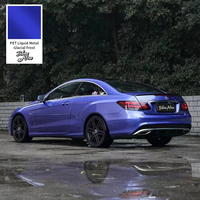 Haute qualité 1.52*17m vinyle PET liquide métal glacial givre PVC brillant voiture Wrap vinyle autocollant couleur PPF emballage voiture Films