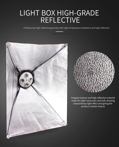 Nhiếp ảnh Ánh sáng đứng Photo Studio Softbox Kit ánh sáng liên tục Kit - Product Image 3