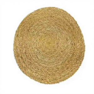 Set de table rond en jute tressé, en corde de coton, antidérapant, pour la maison, la salle à manger, les pique-niques en plein air, fabriqué au Bangladesh - Product Image 5
