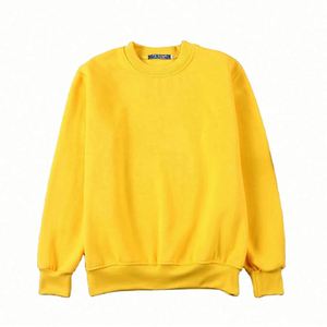 Pulls unisexes à col rond de très haute qualité avec intérieur en polaire, motif uni, saison automne, offre ODM - Product Image 3