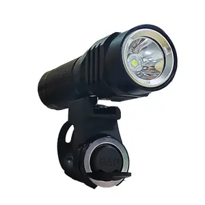 High-brightness Aluminum Alloy Cycling Equipment Bicycle Induction Warning Front Light.