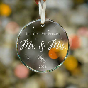 Cristales de Vidrio K9 en Blanco de Alta Calidad al por Mayor, Adornos Navideños Redondos de Cristal de 60 mm para Grabado Láser e Impresión UV - Product Image 1