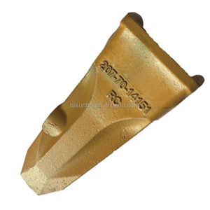 207-70-14151RC Accessoires pour engins de construction, dents de godet d'excavatrice de grande taille, qualité OEM, pour l'exploitation minière de minerai de fer, 6-40 tonnes - Product Image 2