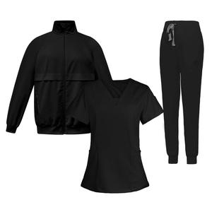 Tenue médicale épaisse d'automne unisexe pour clinique dentaire, étudiants en médecine, laboratoire, infirmière, veste uniforme de travail chirurgical - Product Image 6