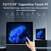 Écran tactile capacitif industriel tout-en-un de 15 pouces, moniteur couleur TFT LCD, type 4:3, neuf, pour extérieur, grand écran