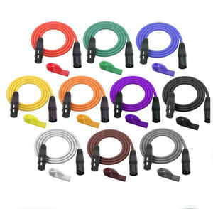 DMX เวทีแสงสายเคเบิล3P <span class=keywords><strong>XLR</strong></span> 100M 3pin 4pin 5pin กลุ่มชายกับหญิงสายไมโครโฟน - Product Image 2