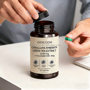 Oem Odm Caralluma Fimbriata Groene Thee <span class=keywords><strong>Extract</strong></span> 1250 Mg-60 Voedingssupplementen Capsules Cardiovasculaire Antioxidant Ondersteuning Formule - Product Image 6