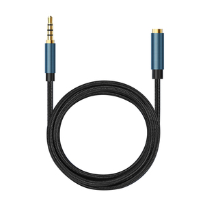 Cable de Extensión Divisor de Audio <span class=keywords><strong>Coaxial</strong></span> de 3.5mm, Doble Blindaje de Nailon, <span class=keywords><strong>Adaptador</strong></span> de Conector de Auriculares Doble Chapado en Oro para Automóvil - Product Image 4
