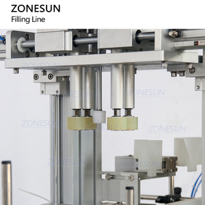 ZONESUN Automatic Cosmetic Liquid Nail Polish Essential Oil <b>Dropper</b> <b>Bottle</b> Filling Capping Labeling Machine Line With Cap Feeder - Product Image 3