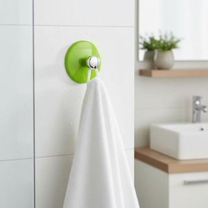 Collezione Spirella Bowl, Gancio Adesivo 4.0, Cromo ABS, Verde - Product Image 3