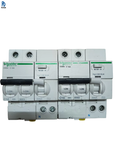 Disjoncteur différentiel électromagnétique bipolaire 16A 20A 25A à montage sur rail DIN AC 230V 30mA avec protection contre les surcharges - Product Image 1