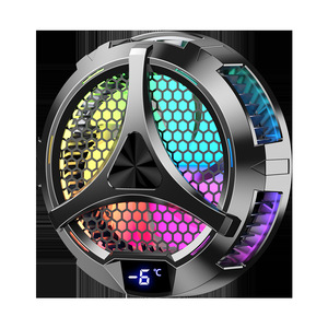 X42 Heatsink Digital Display Temperature Control Cooling Fan For <b>Tablets</b> Type C Interface 9V2.1A - Product Image 1