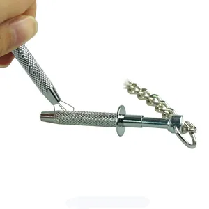 HM stimulateur sein femme hommes Bondage érotique papille BDSM acier inoxydable fil griffe <span class=keywords><strong>mamelon</strong></span> pinces - Product Image 5