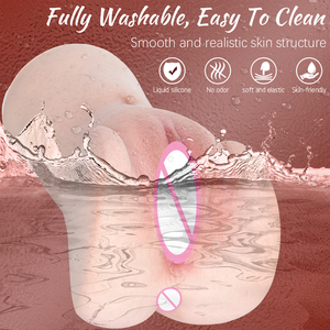 Zakformaat vloeibare siliconen masturbatie-artikel, levensechte 3D <span class=keywords><strong>vagina</strong></span> met realistisch huidgevoel, discreet en draagbaar voor mannen - Product Image 2