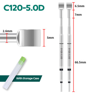 Yihua หัวแร้งบัดกรี C120ที่จับ716A ความร้อนสำหรับ W249บัดกรี982D-III 982D-I - Product Image 3
