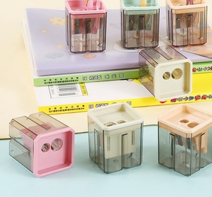 <span class=keywords><strong>Temperamatite</strong></span> da scrivania in plastica a buon mercato con opzione spessa e sottile comoda scatola <span class=keywords><strong>per</strong></span> affilare - Product Image 5