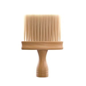 Brosse de nettoyage des fentes intérieures de voiture, manche en bois, poils doux pour l'élimination de la poussière des aérations - Product Image 5