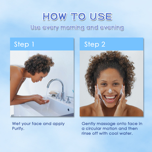 Nettoyant visage bio végétalien pour peaux sensibles label privé crème moussante nettoyante pour le visage ingrédients propres et transparents - Product Image 5