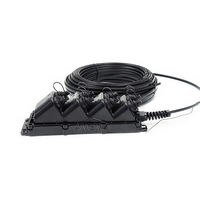 Caja Terminal de Servicio Multipuerto de Fibra Óptica de 2/4/6/8 MST con Cables de Bajada SST para FTTH/FTTA