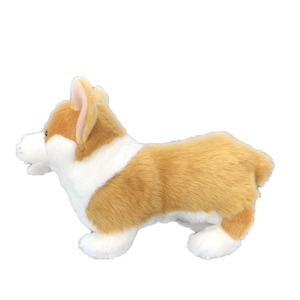 Peluche Realistico di Cane Corgi, Giocattolo in Peluche Corto con Imbottitura in Cotone PP, Simpatico Cucciolo 11-30cm di Altezza, Produzione all'Ingrosso Guangdong - Product Image 5