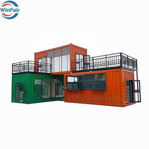 WinFair Cina Ingrosso Case Container Prefabbricate Mobili Piccole da 20 Piedi Smontabili per Negozi Pop-Up/Caffetterie/Chioschi Alimentari - Product Image 2