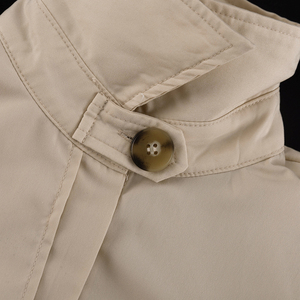 <span class=keywords><strong>2026</strong></span> Nieuwe Khaki Cape Stijl Buitenkleding Capes Losse Korte Trenchcoat Knoopsluiting Spleet Lange Mouwen Dames Casual Blouses Crop Top Femme - Product Image 5