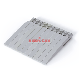 ईंट निर्माण भाग श्रृंखला 85970 ढलान घुमावदार 10x1 बिल्डिंग ब्लॉक के लिए बच्चों की ईंट बनाते हैं - Product Image 6