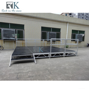 RK Black Non-slip <b>Platform</b> <b>Stage</b> with Skirts Assembly <b>Stage</b> <b>Platform</b> - Product Image 4