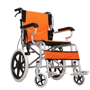 Sillas de <span class=keywords><strong>ruedas</strong></span> manuales para niños y ancianos, suministros de cuidado médico, ultraligeras, sin peso - Product Image 4
