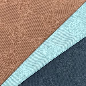 Telas 95% poliéster 5% Spandex Jacquard tejido de punto 3D elástico para ropa de mujer - Product Image 3